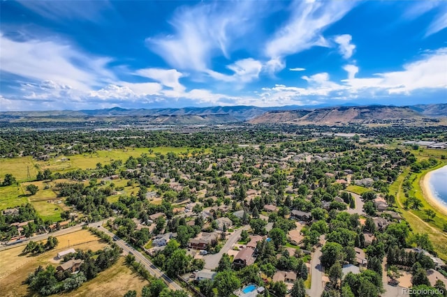 13837 W 59th Pl, Arvada, CO 80004 - drone / aerial view of a mountainous background