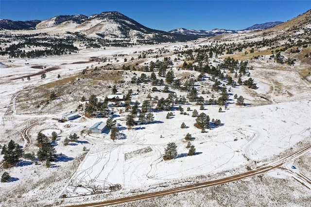 view of mountain feature