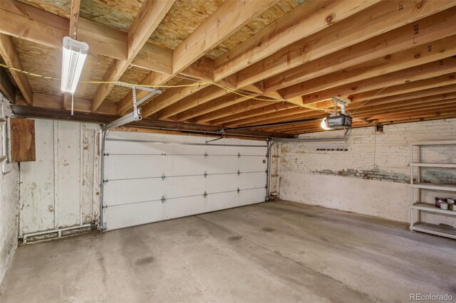 351 Bannock St, Denver, CO 80223 - garage with a garage door opener