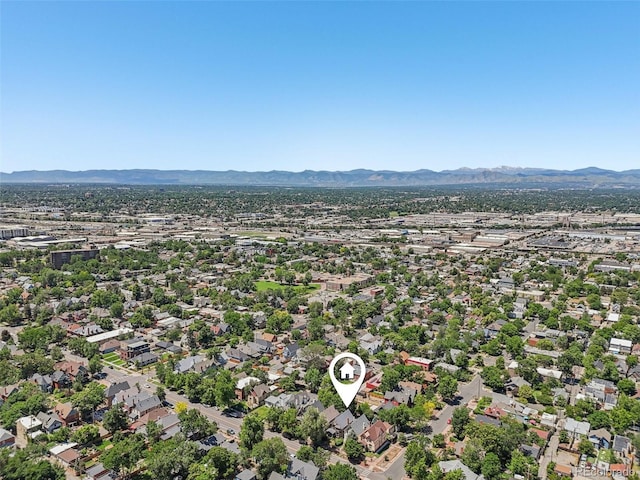351 Bannock St, Denver, CO 80223 - aerial view of a mountain backdrop