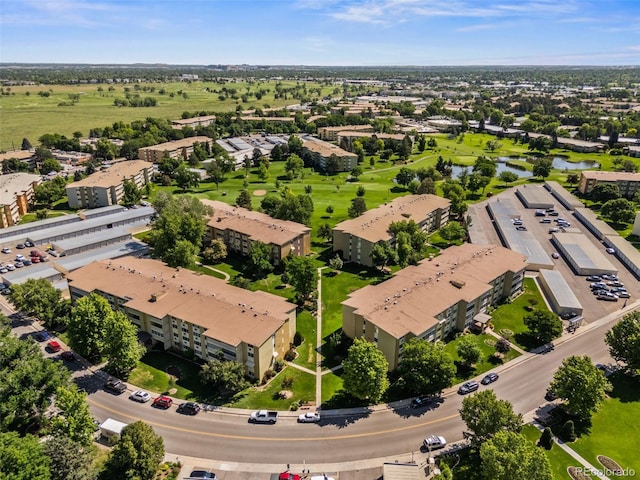610 S Alton Way Unit 7C, Denver, CO 80247 - aerial view of a nearby body of water