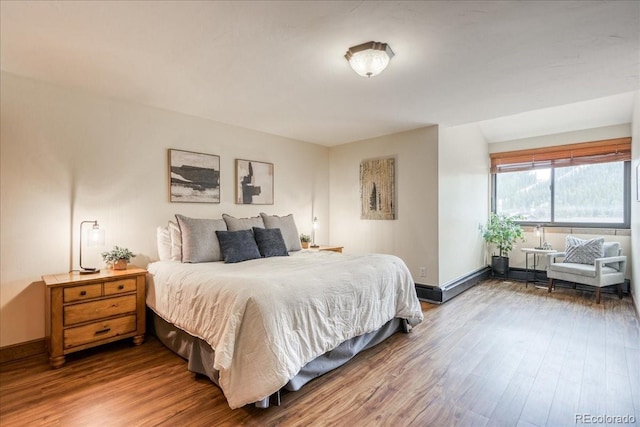 189 Ten Mile Cir Unit 551, Frisco, CO 80443 - bedroom with wood finished floors and baseboards
