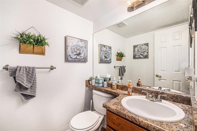17464 Crestview Ct, Monument, CO 80132 - bathroom featuring toilet and vanity