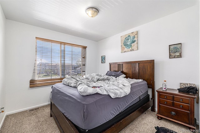 17464 Crestview Ct, Monument, CO 80132 - bedroom with light carpet and baseboards