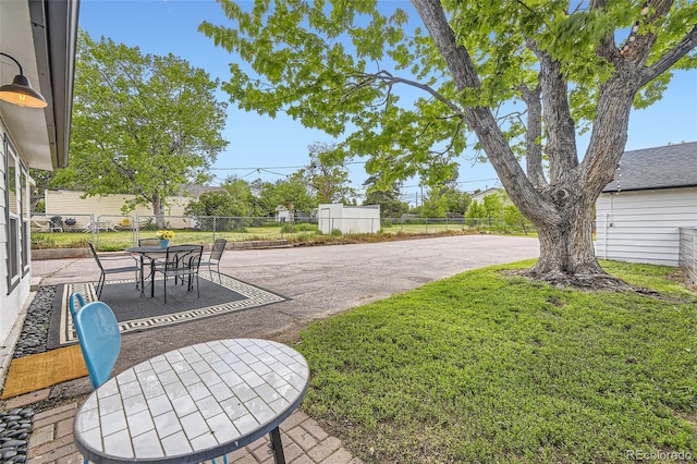 947 S Yates St, Denver, CO 80219 - view of yard with a patio and outdoor dining area