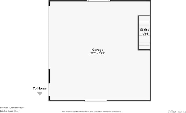 947 S Yates St, Denver, CO 80219 - room layout