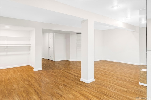 923 S Fairplay St, Aurora, CO 80012 - finished basement with wood finished floors
