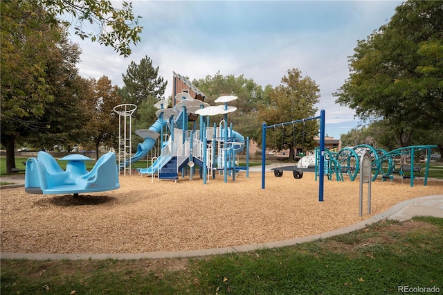 view of community playground