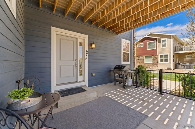 671 Robert St, Longmont, CO 80503 - view of patio with area for grilling