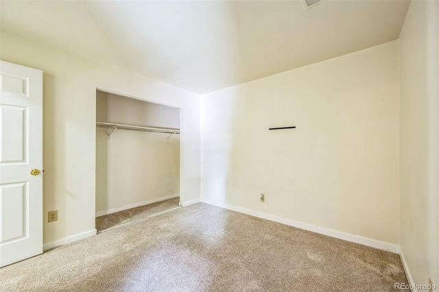 225 E 8th Ave Unit 10, Longmont, CO 80504 - unfurnished bedroom with carpet floors and a closet