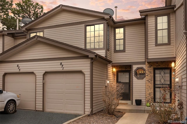 multi unit property with brick siding