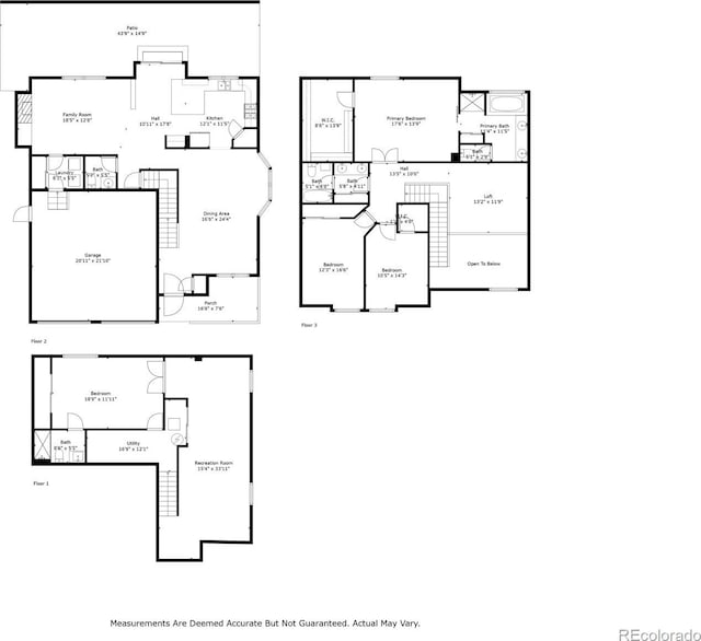 6039 Quay Ct, Arvada, CO 80003 - view of floor plan / room layout