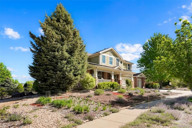 21395 E Greenwood Pl, Aurora, CO 80013 - view of front of house with a porch