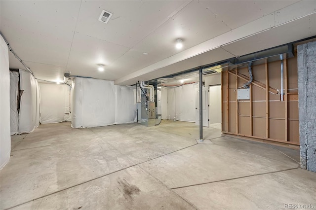 19782 W 59th Ave, Golden, CO 80403 - unfinished basement with heating unit