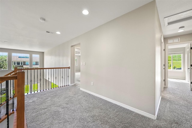 19782 W 59th Ave, Golden, CO 80403 - hall with carpet floors, baseboards, healthy amount of natural light, and recessed lighting