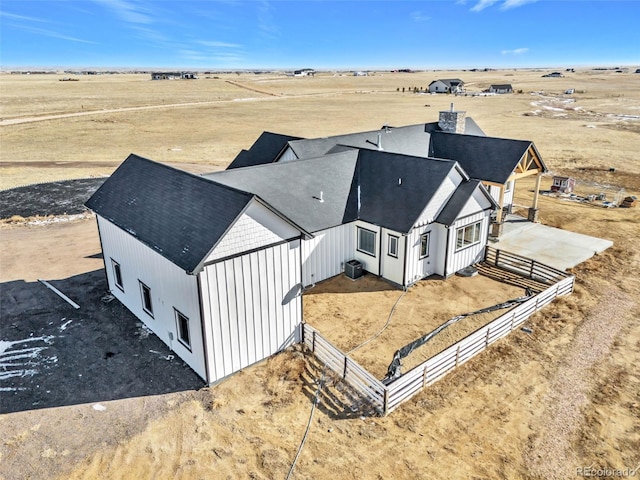 7668 Buckskin Ranch Vw, Peyton, CO 80831 - bird's eye view featuring a rural view