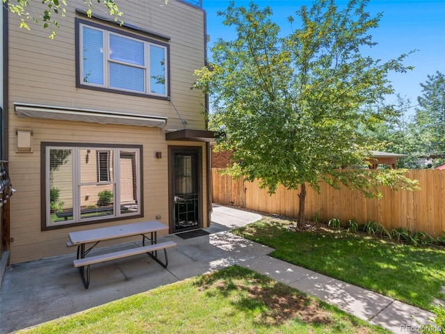 2741 Java Ct, Denver, CO 80211 - back of house with a patio area