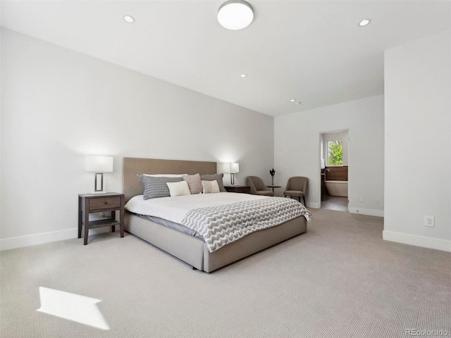 bedroom featuring carpet floors