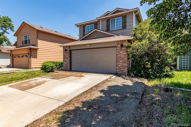 1371 W 133rd Way, Denver, CO 80234 - traditional-style house with brick siding and concrete driveway
