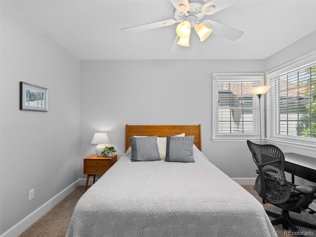 16362 Oakmoor Pl, Parker, CO 80134 - bedroom featuring carpet floors and a ceiling fan