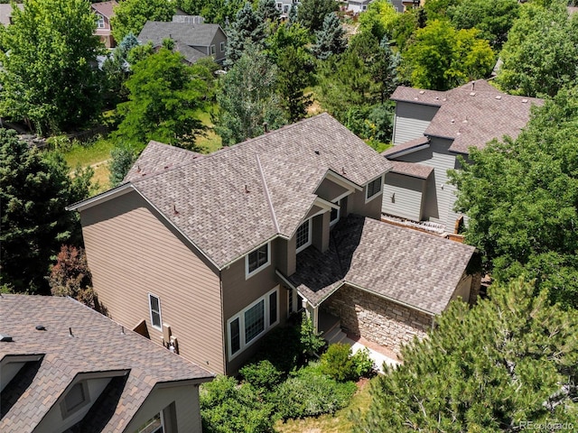 16362 Oakmoor Pl, Parker, CO 80134 - view from above of property