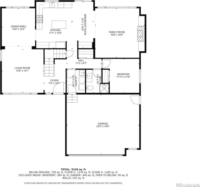 16362 Oakmoor Pl, Parker, CO 80134 - view of property floor plan