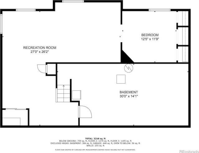 16362 Oakmoor Pl, Parker, CO 80134 - view of property floor plan