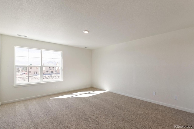 6721 Raven Ridge Ter, Colorado Springs, CO 80925 - empty room featuring carpet flooring, baseboards, and a textured ceiling