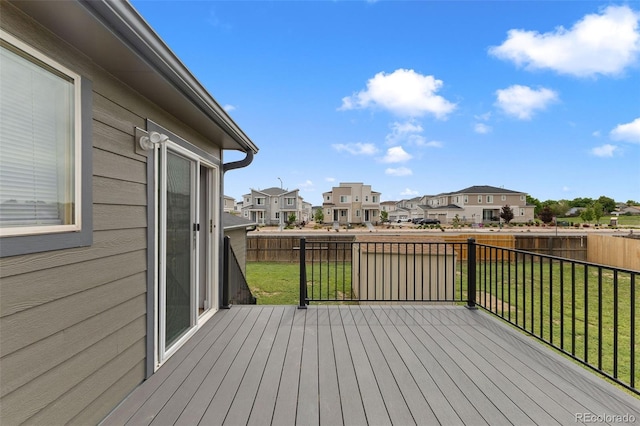18396 E Mexico Pl, Aurora, CO 80017 - deck with a residential view
