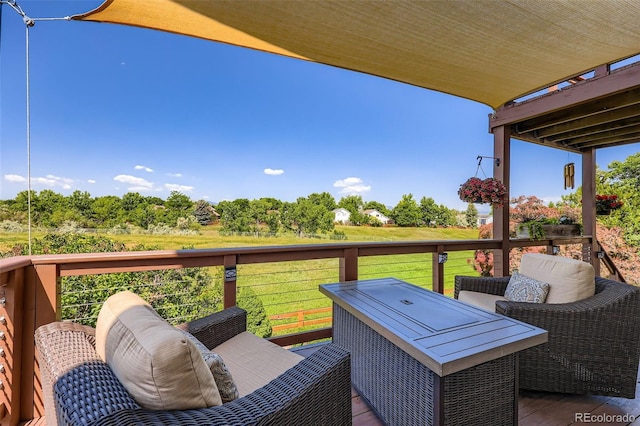 9733 Quay Loop, Broomfield, CO 80021 - wooden terrace with a yard
