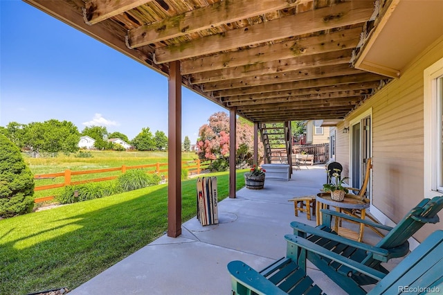 9733 Quay Loop, Broomfield, CO 80021 - view of patio with stairway