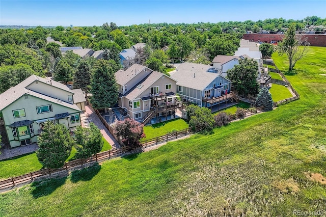 9733 Quay Loop, Broomfield, CO 80021 - aerial perspective of suburban area