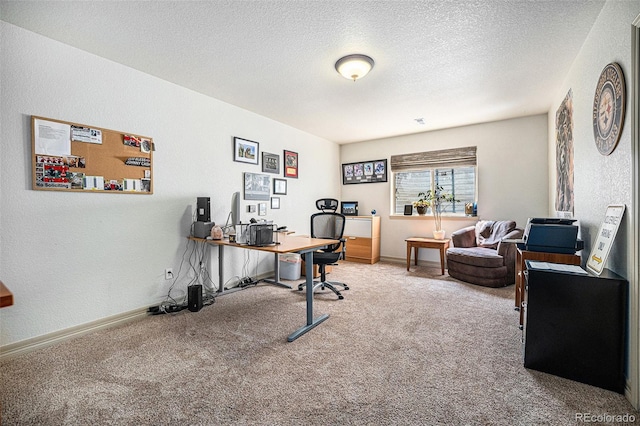 1155 S Balsam St, Lakewood, CO 80232 - carpeted office with baseboards and a textured ceiling