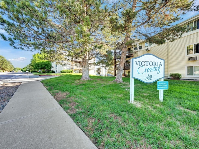 17505 E Mansfield Ave Unit 1411L, Aurora, CO 80013 - community / neighborhood sign with a lawn