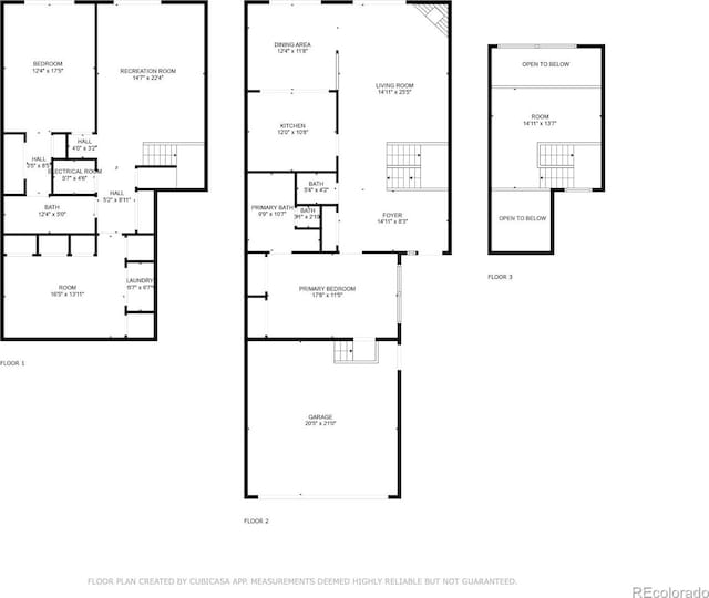 7160 W Stetson Pl Unit 27, Littleton, CO 80123 - home floor plan