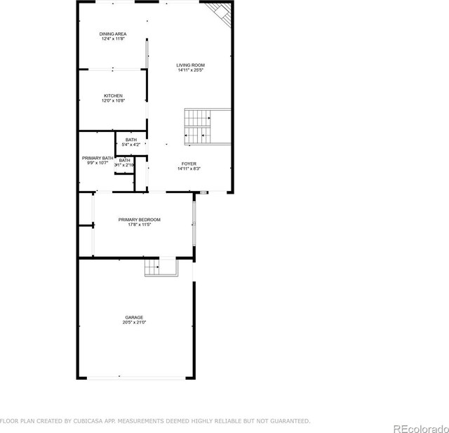 7160 W Stetson Pl Unit 27, Littleton, CO 80123 - floor plan / room layout