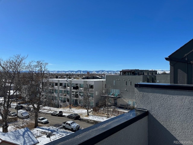 1284 Osceola St, Denver, CO 80204 - balcony featuring a mountain view