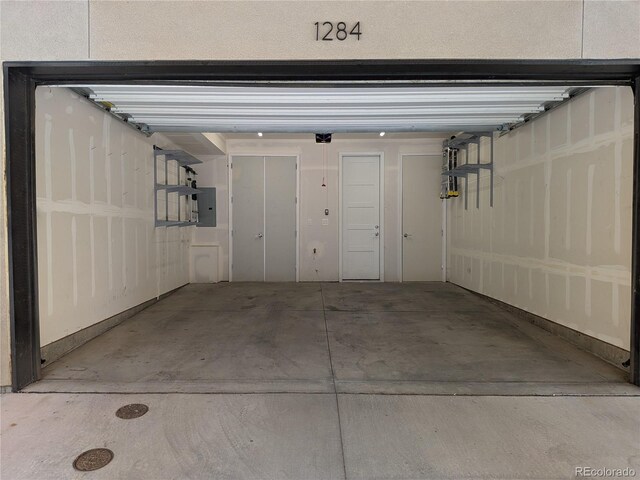 1284 Osceola St, Denver, CO 80204 - garage with electric panel