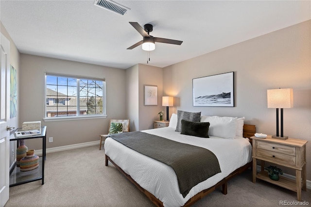 5322 Devils Head Cir, Golden, CO 80403 - carpeted bedroom featuring baseboards and a ceiling fan
