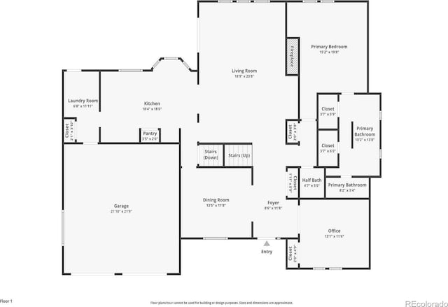 floor plan / room layout