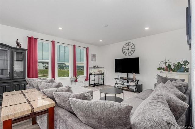 17471 Gandy Dancer Ln, Parker, CO 80134 - living room with wood finished floors and recessed lighting