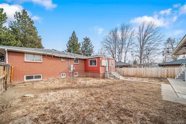 view of rear view of property