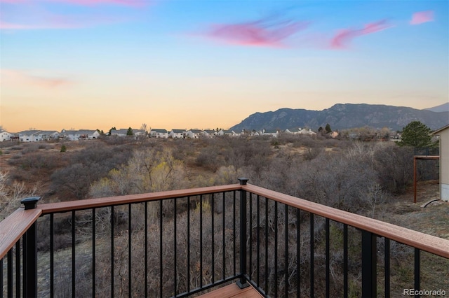 2854 Tenderfoot Hill St, Colorado Springs, CO 80906 - exterior space featuring a mountain view