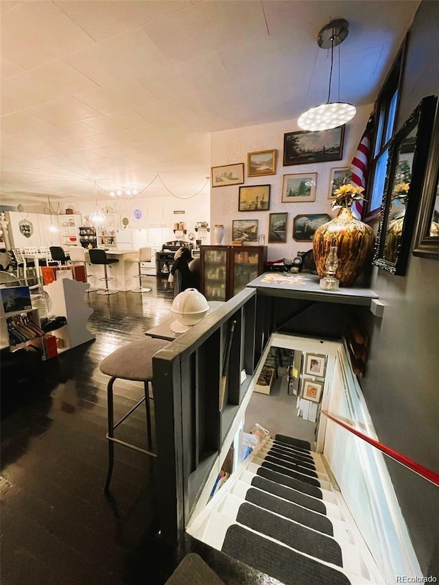 view of staircase