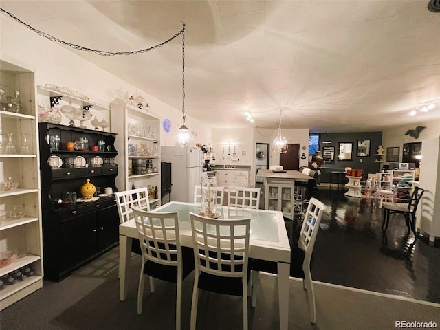 view of dining space
