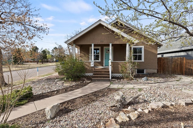 702 E Platte Ave, Colorado Springs, CO 80903 - view of front facade featuring a porch
