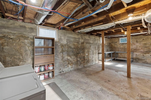 702 E Platte Ave, Colorado Springs, CO 80903 - basement featuring washing machine and dryer