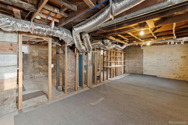 702 E Platte Ave, Colorado Springs, CO 80903 - view of unfinished below grade area