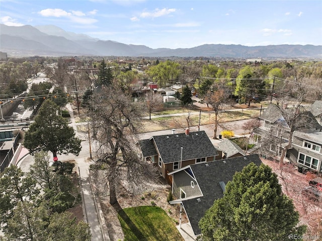 702 E Platte Ave, Colorado Springs, CO 80903 - bird's eye view of a mountain backdrop