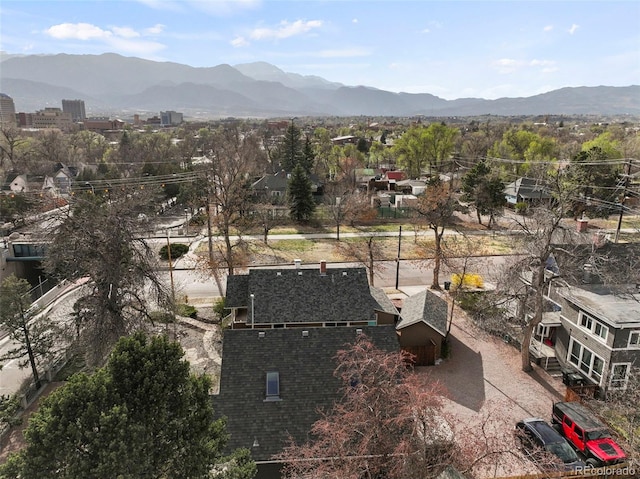 702 E Platte Ave, Colorado Springs, CO 80903 - bird's eye view of mountains